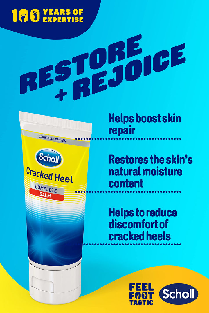 Dr. Scholl's Cracked Heel Repair Cream K+, 60 ml