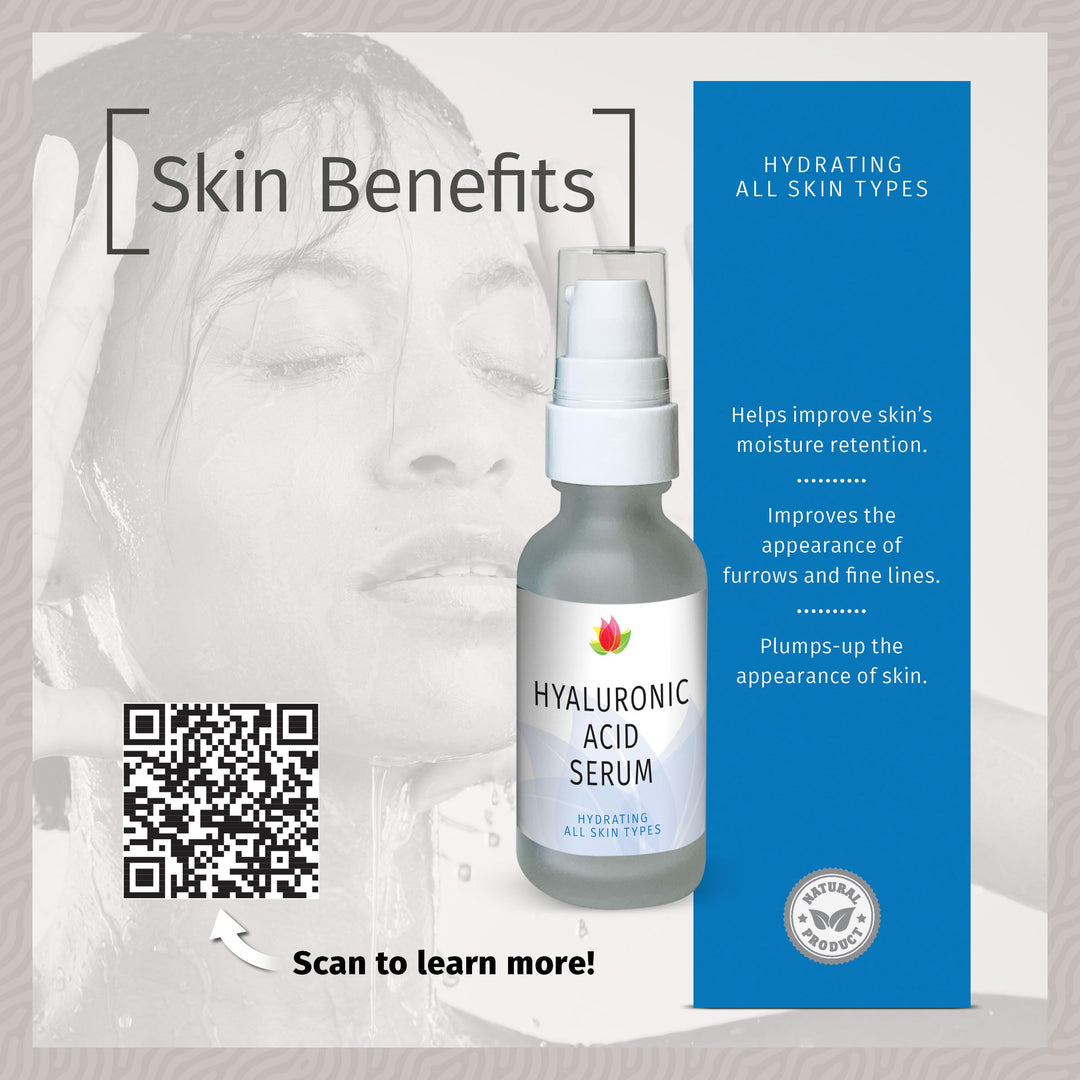 Reviva Labs Hyaluronic Acid Serum, 1 oz
