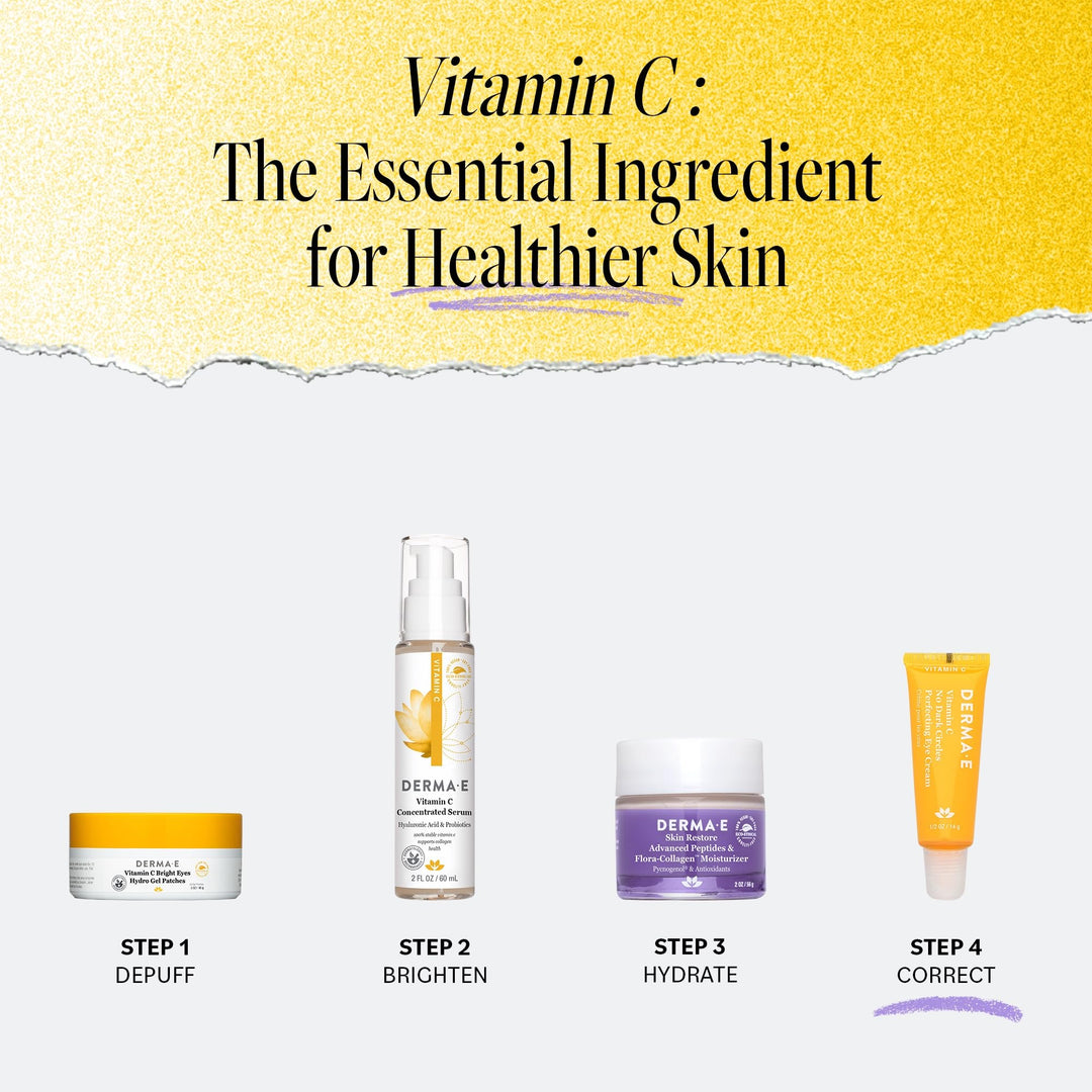 Derma E Vitamin C Perfecting Eye Cream, 14 g