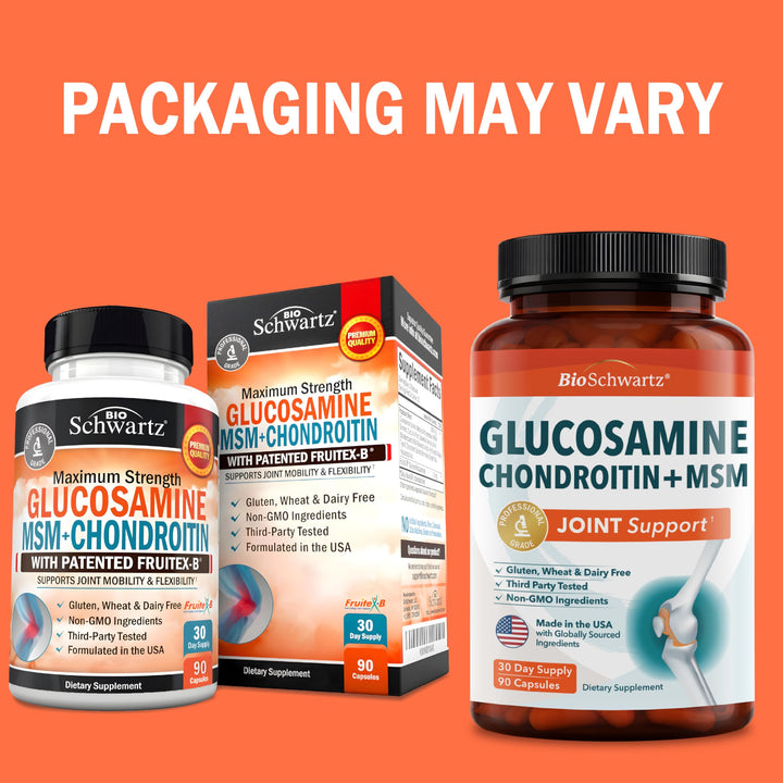 BioSchwartz Glucosamine MSM Chondroitin Supplement