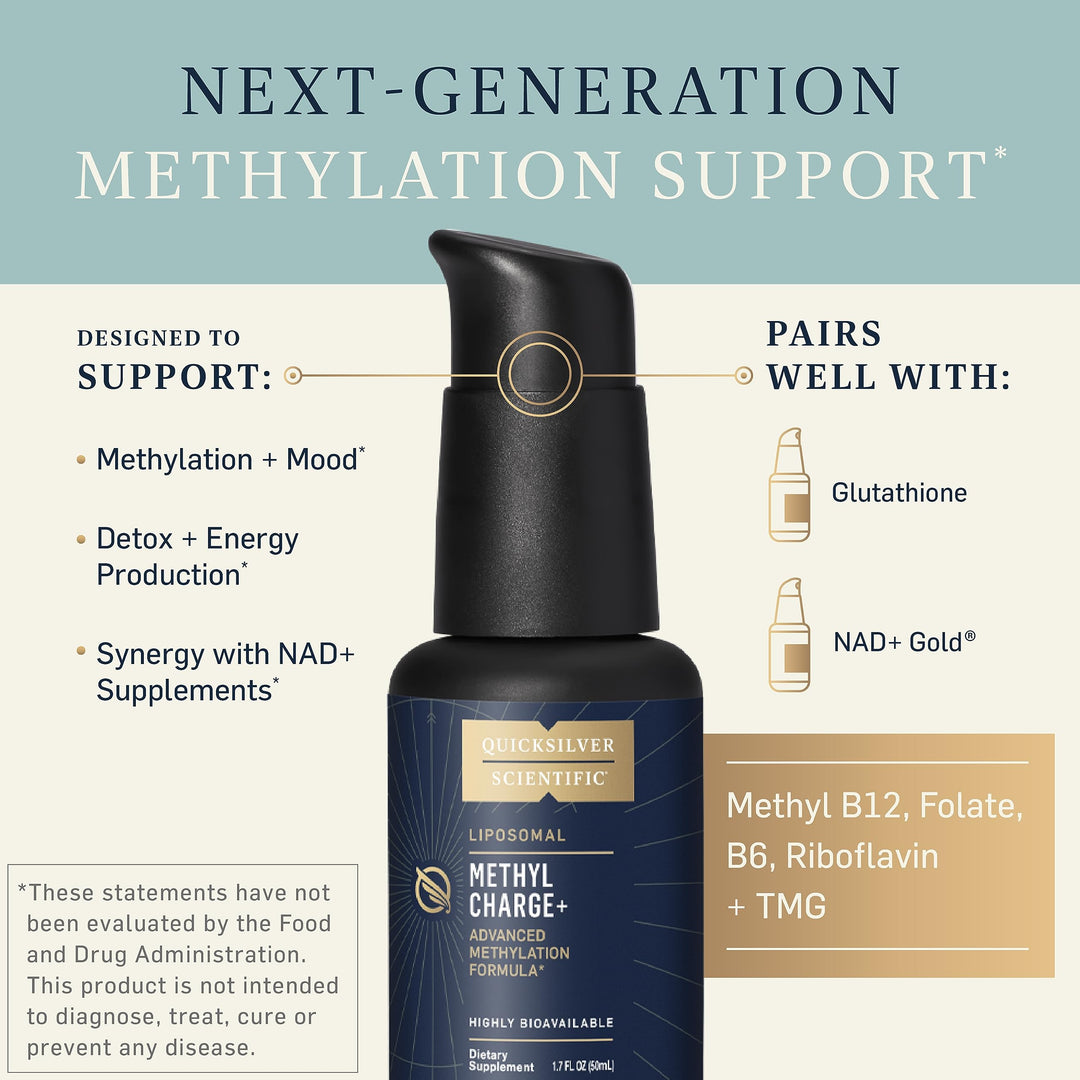 Quicksilver Scientific Methyl Charge Supplement, 50 ml