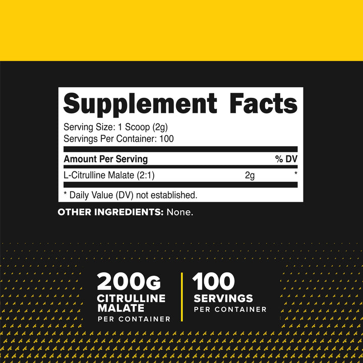 Primaforce Citrulline Malate, Unflavored, 200 g