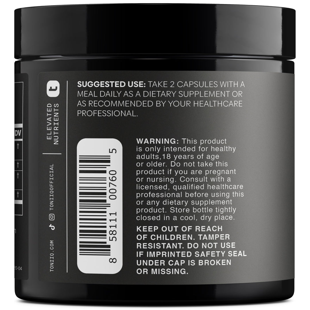 Toniiq Ashwagandha Extract, 40:1 Concentrate