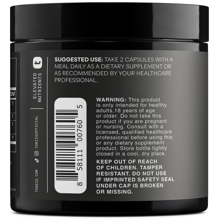 Toniiq Ashwagandha Extract, 40:1 Concentrate