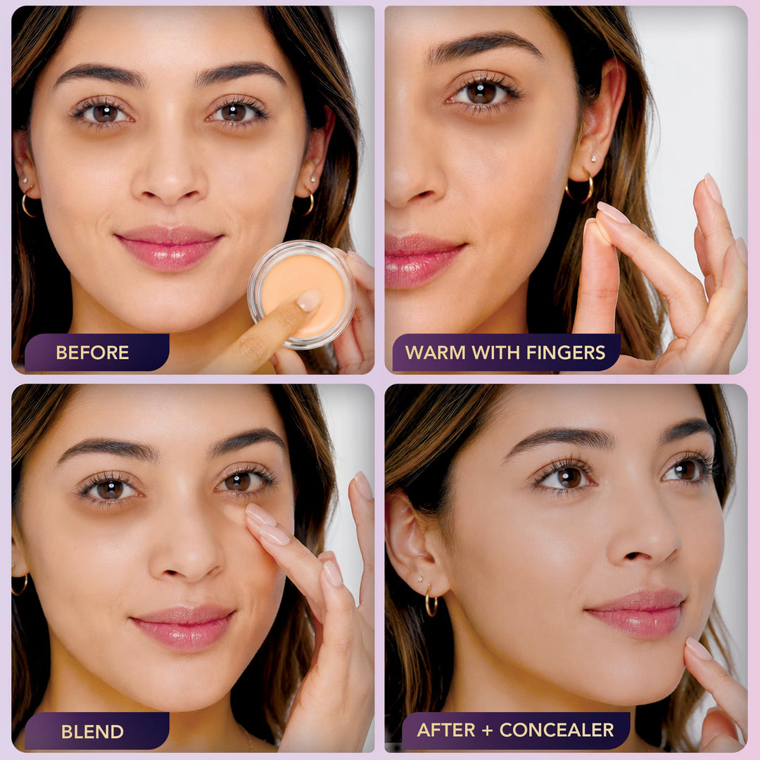 Dermaflage Full Coverage Concealer Cream, Bronze Dark, 6 g