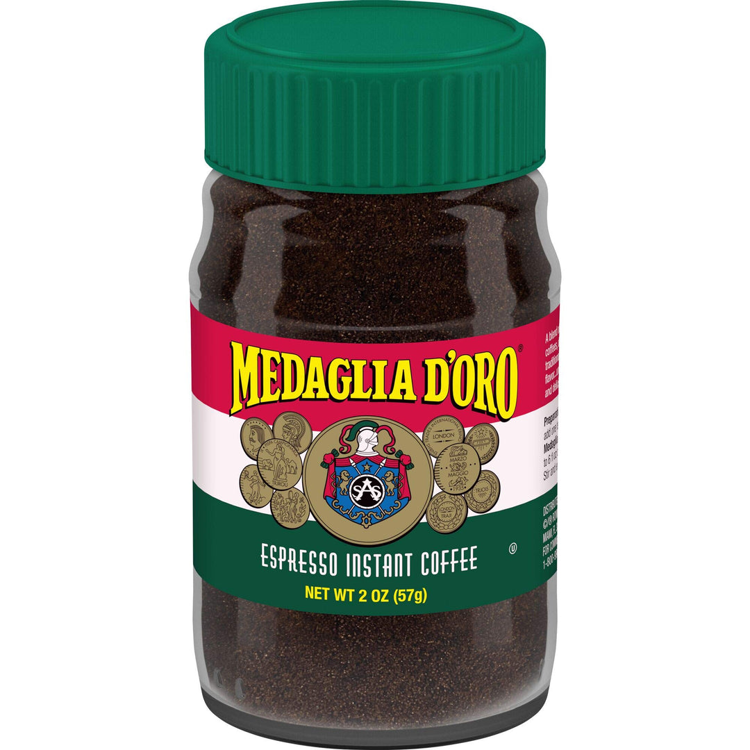 Medaglia D'Oro Instant Espresso Coffee, 2 oz
