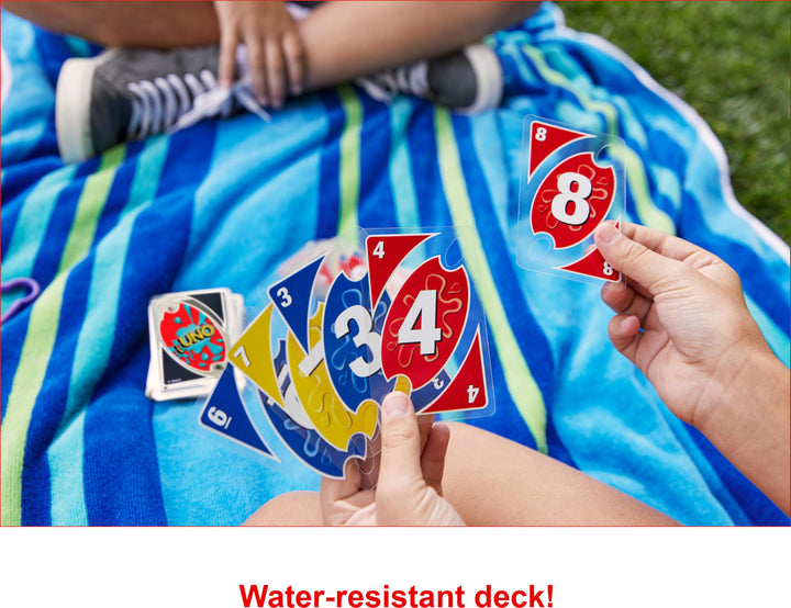 Mattel Games Uno Splash Card Game, 108 Count