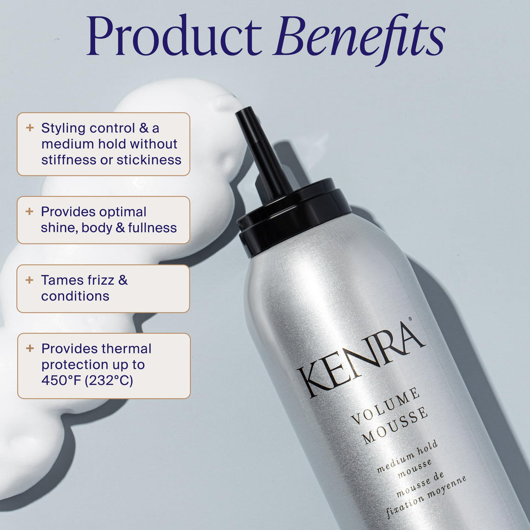 Kenra Volume Mousse, Medium Hold, 8 oz