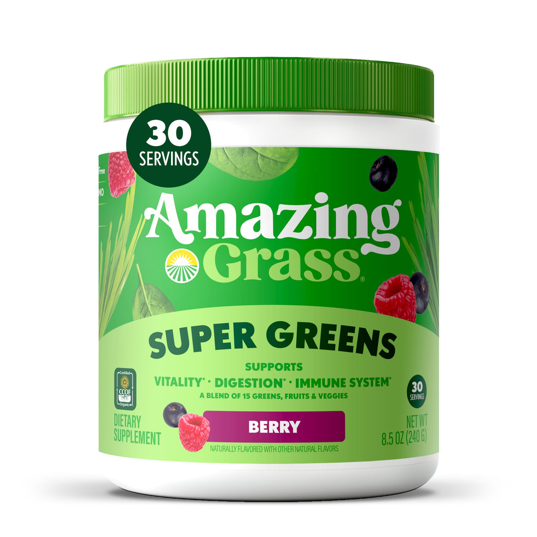 Amazing Grass Green Superfood Powder, Berry, 240 g