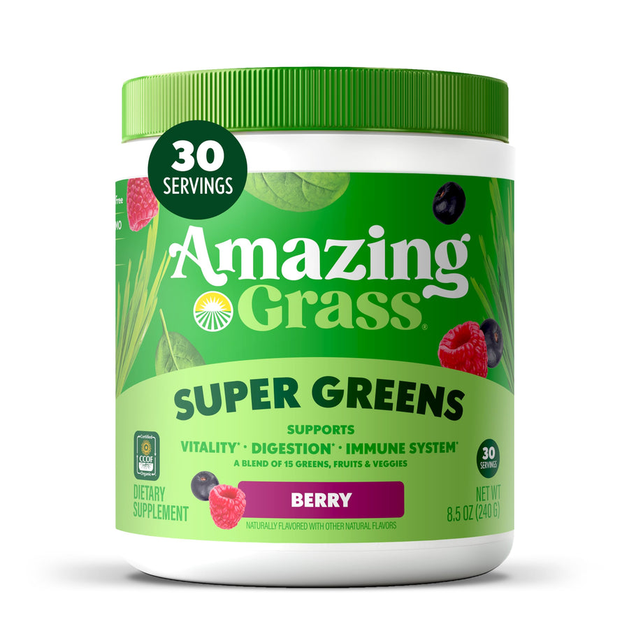 Amazing Grass Green Superfood Powder, Berry, 240 g