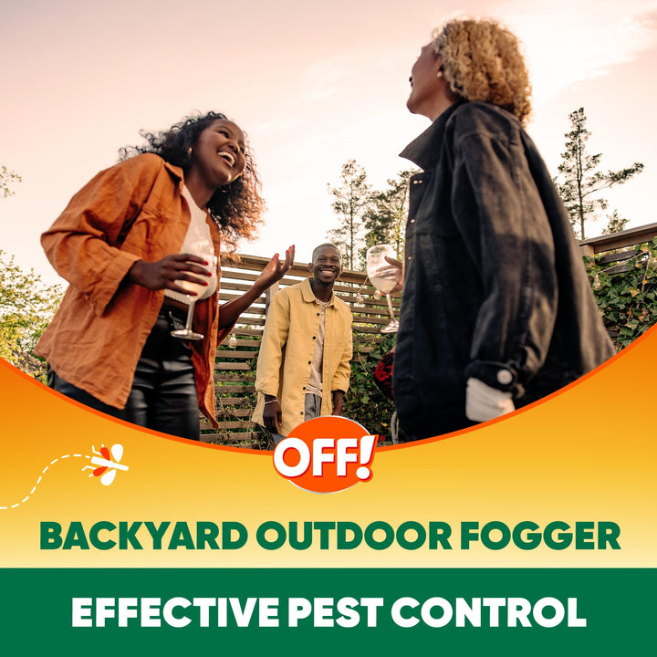 OFF! Outdoor Insect and Mosquito Repellent Fogger, 16 oz