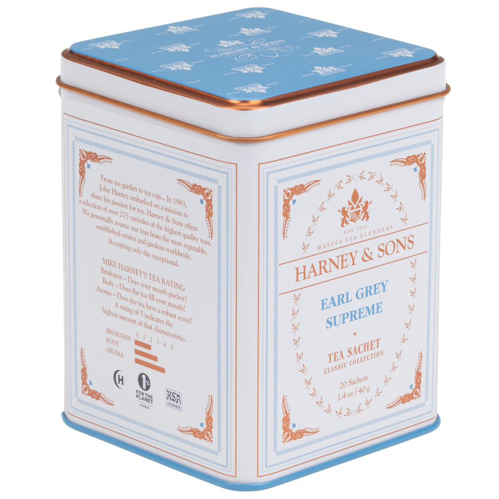 Harney & Sons Earl Grey Supreme Tea, 20 Count