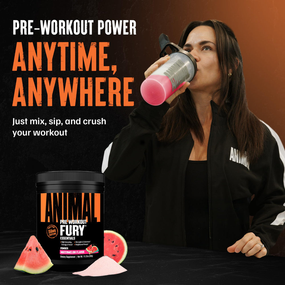 Animal Pre-Workout Fury Essentials, Watermelon, 328 g