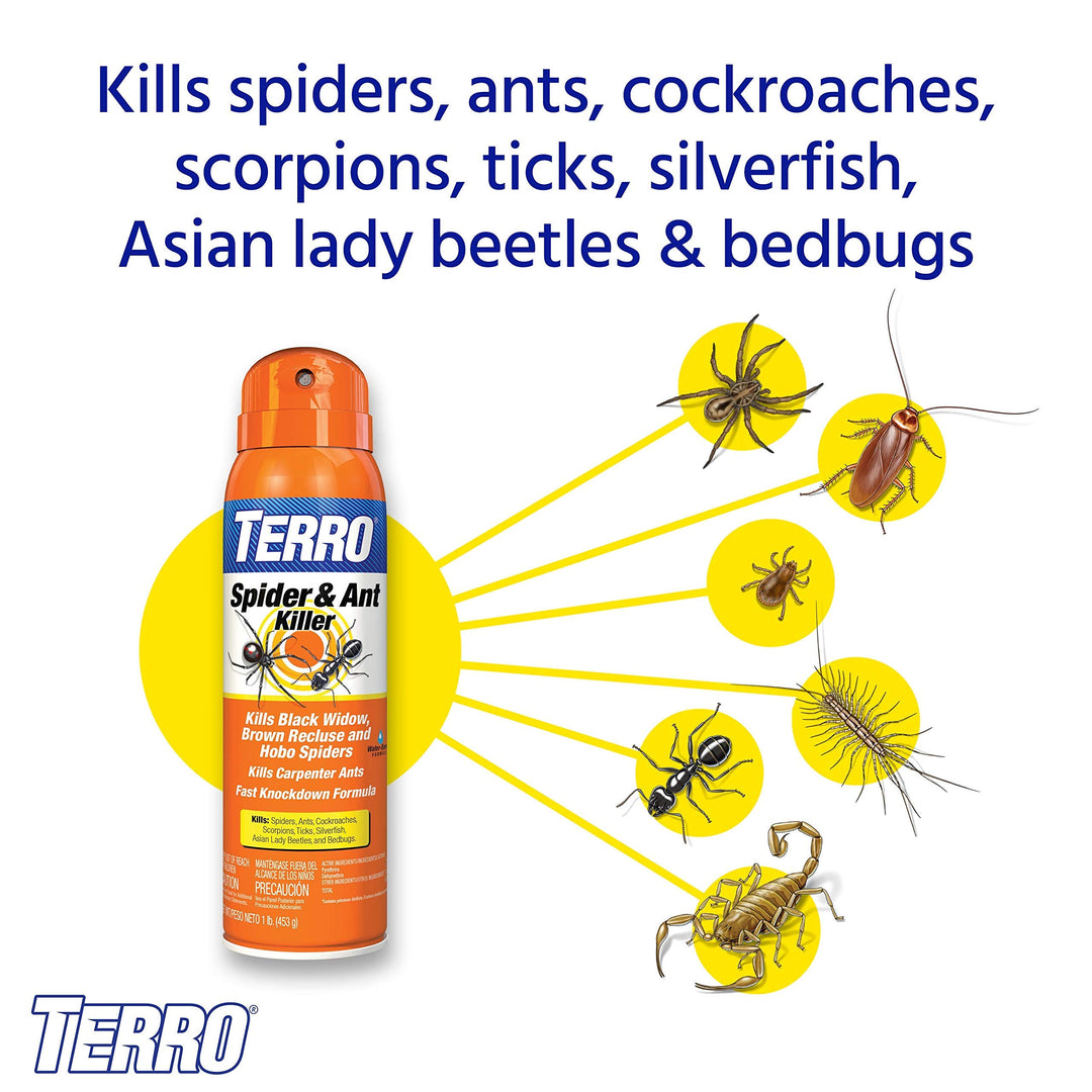 Terro Spider Killer Spray, 6 Count
