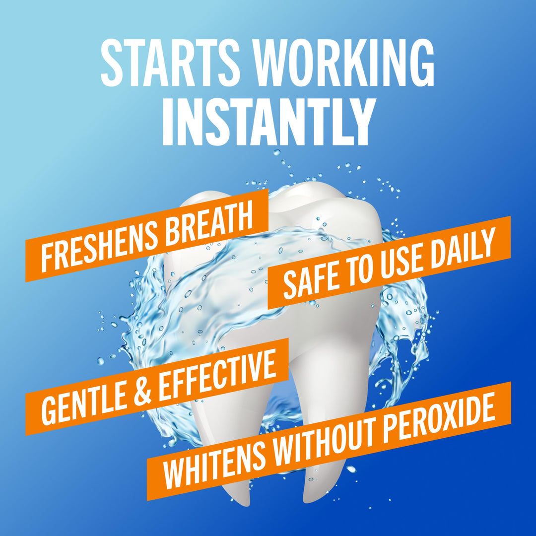 TheraBreath Whitening Mouthwash, Dazzling Mint, 16 oz, Pack of 2