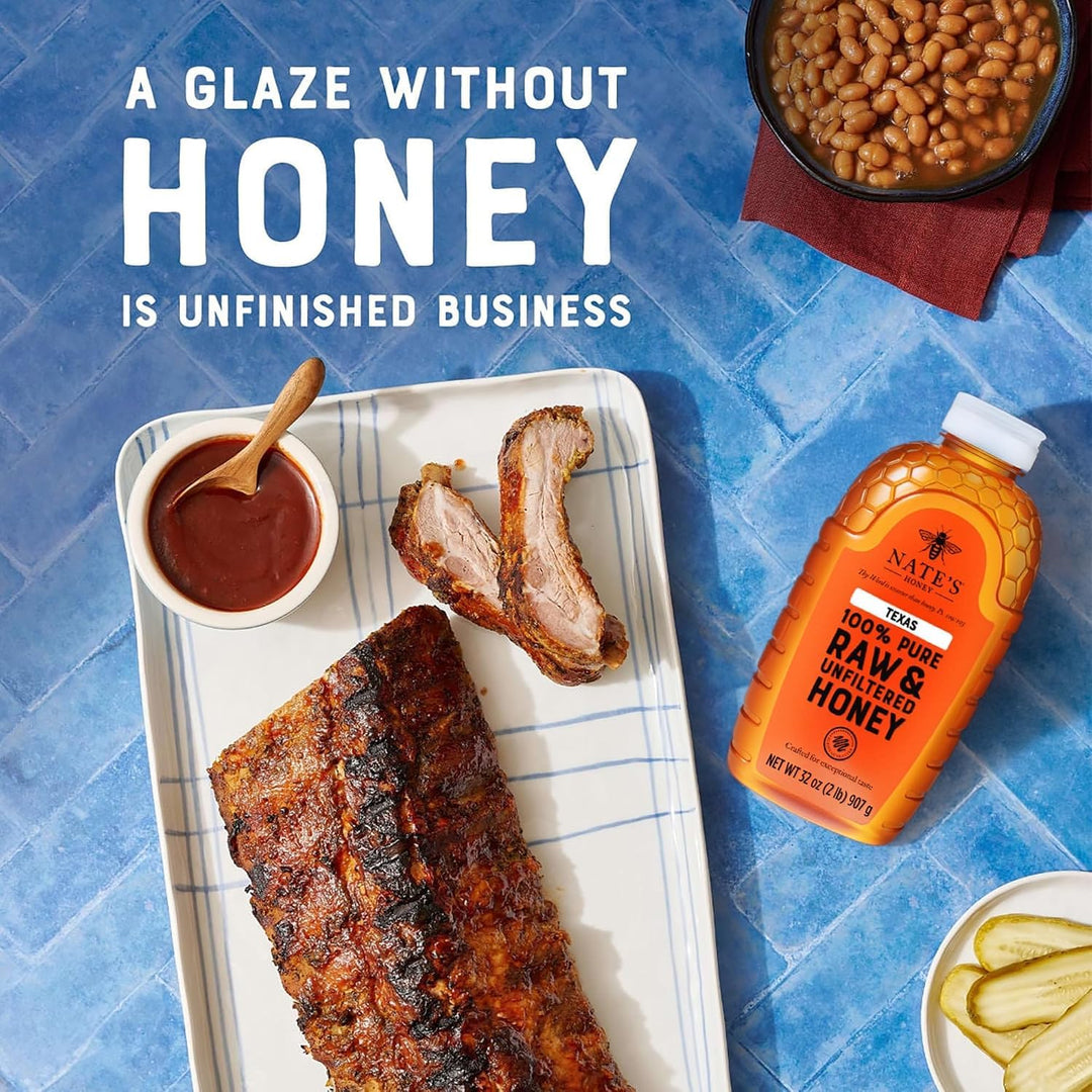 Nate's Honey Texas Honey, 32 oz