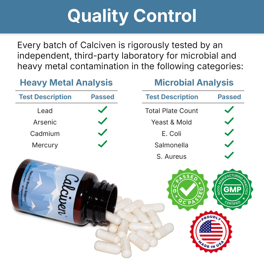 Calciven Bone Support Supplement, Vegetarian
