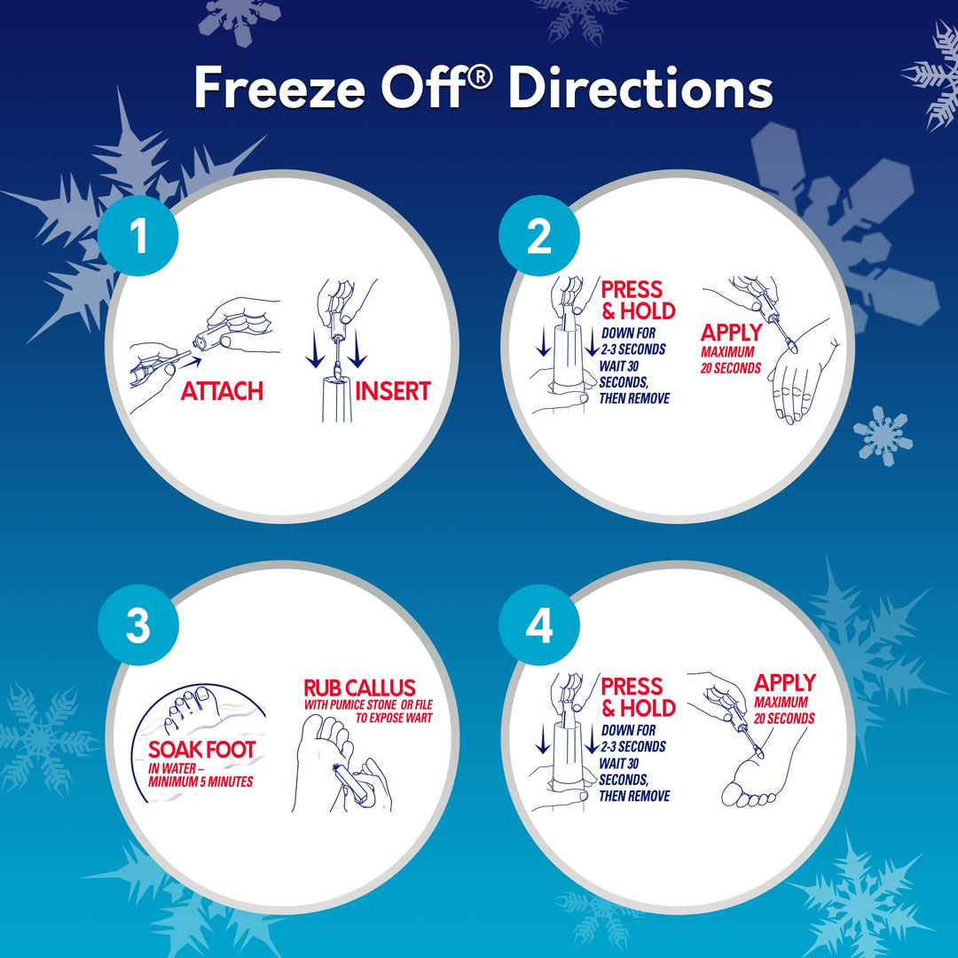 Compound W Freeze Off Wart Remover, 8 Count