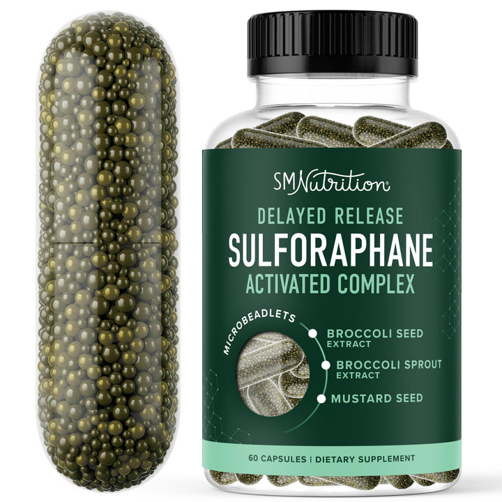 Smoky Mountain Naturals Sulforaphane Supplement, 75 mg, 60 Count