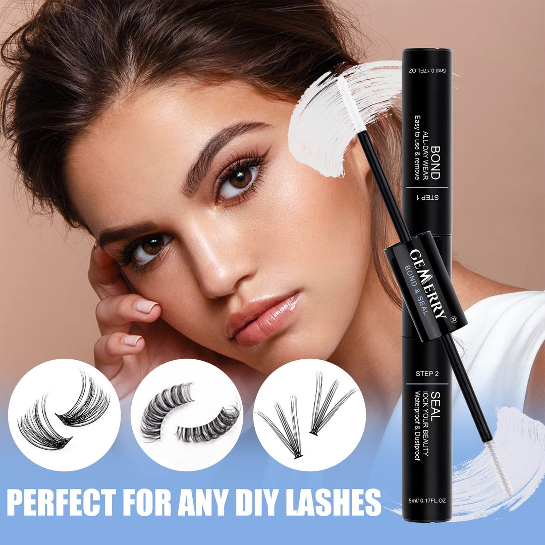 GEMERRY Lash Bond and Seal, Clear, 10 ml