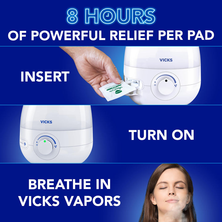Vicks VapoPads Vapor Pad Refills, Original Menthol Scent, 20 Count