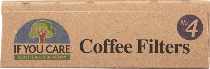 If You Care Coffee Filters, No. 4, 100 Count