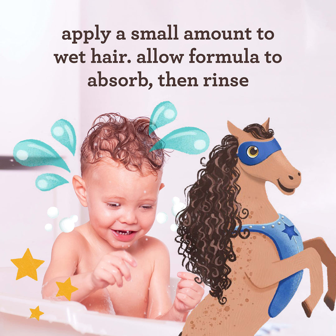 Aveeno Baby Kids Curly Hair Conditioner, 12 fl oz