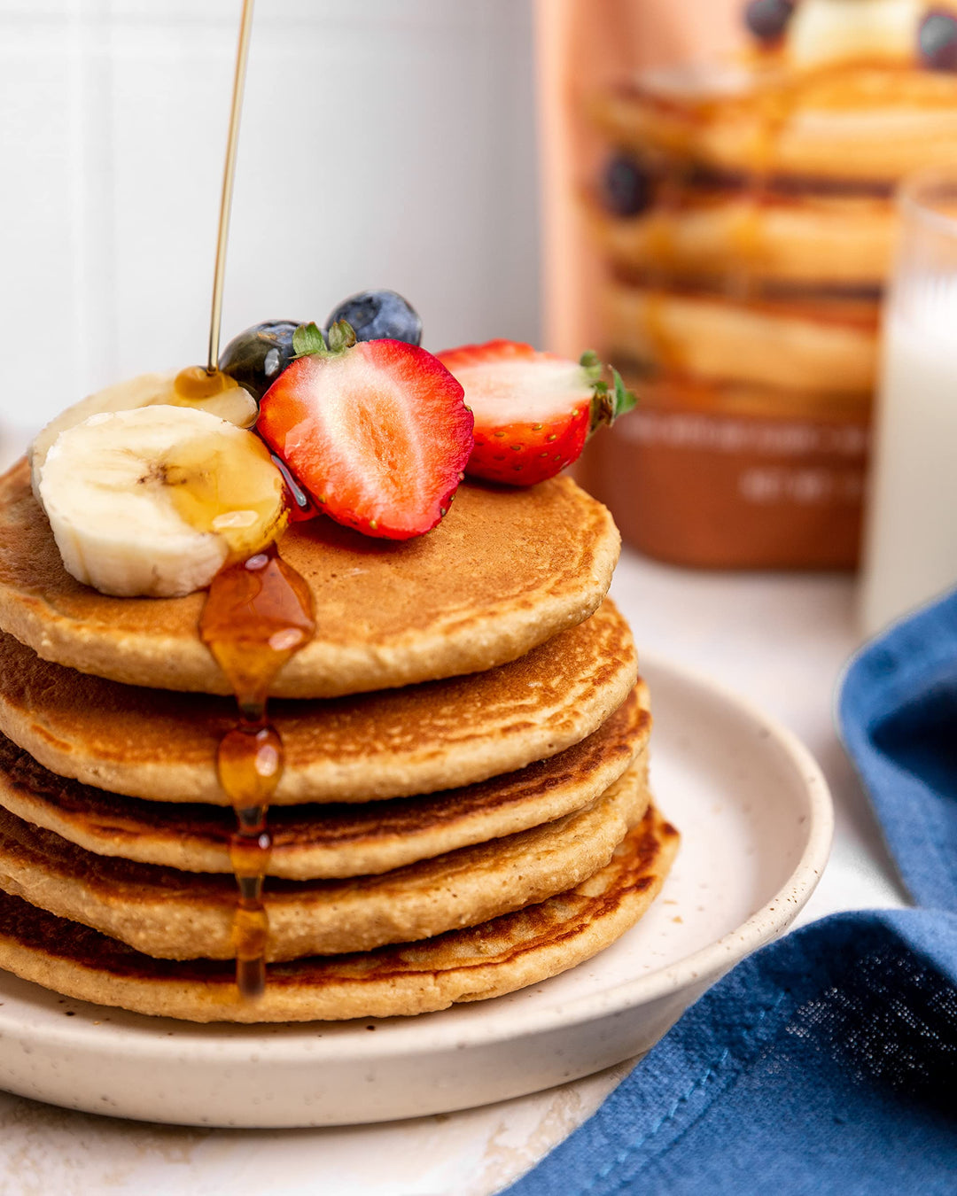 Miss Jones Baking Oat Pancake and Waffle Mix, Original, 13.99 oz