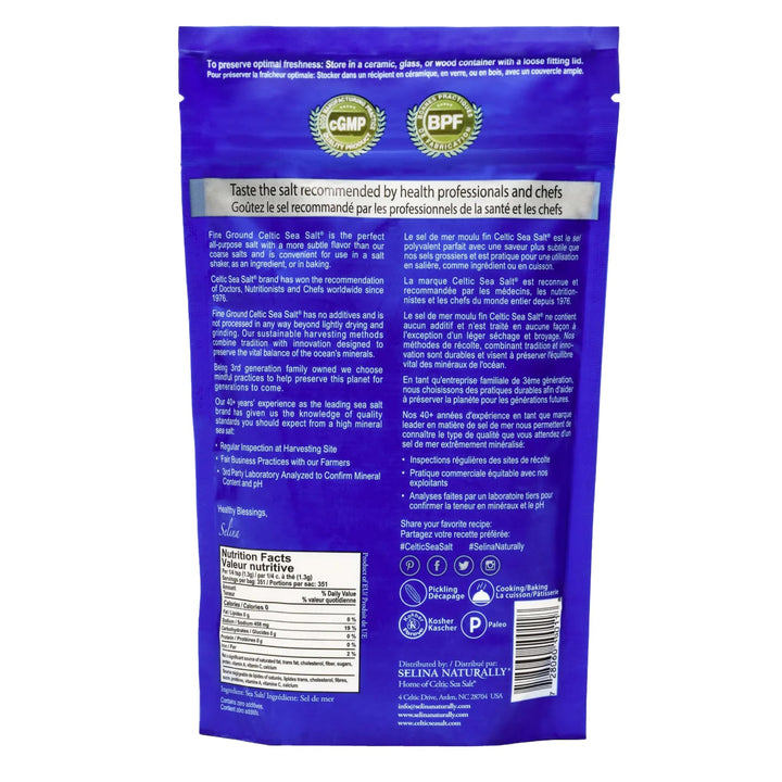 Celtic Sea Salt Fine Ground, 1 lb