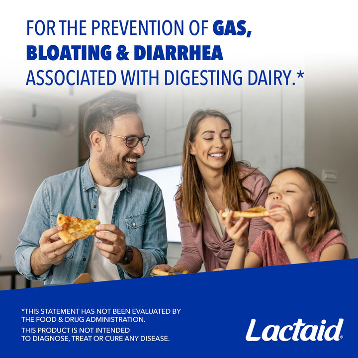 Lactaid Fast Act Lactose Intolerance Chewables, Vanilla, 60 Count
