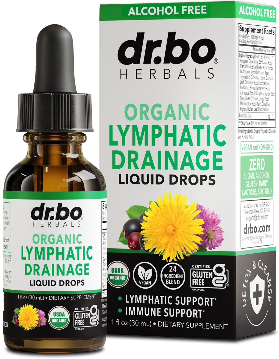 DR. BO Lymphatic Drainage Drops, 1 oz