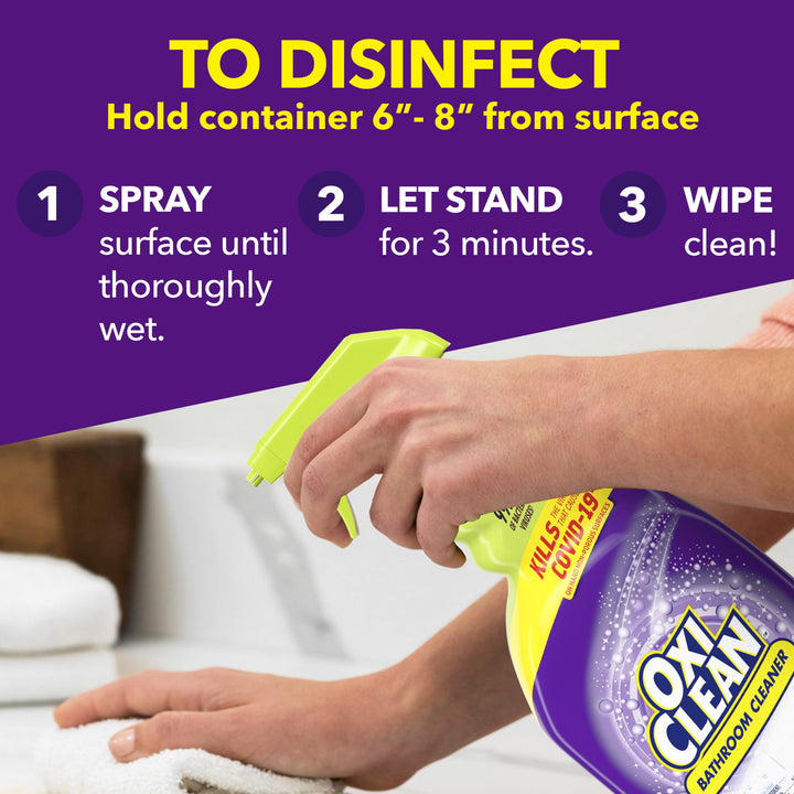 OxiClean Bathroom Cleaner, 32 oz