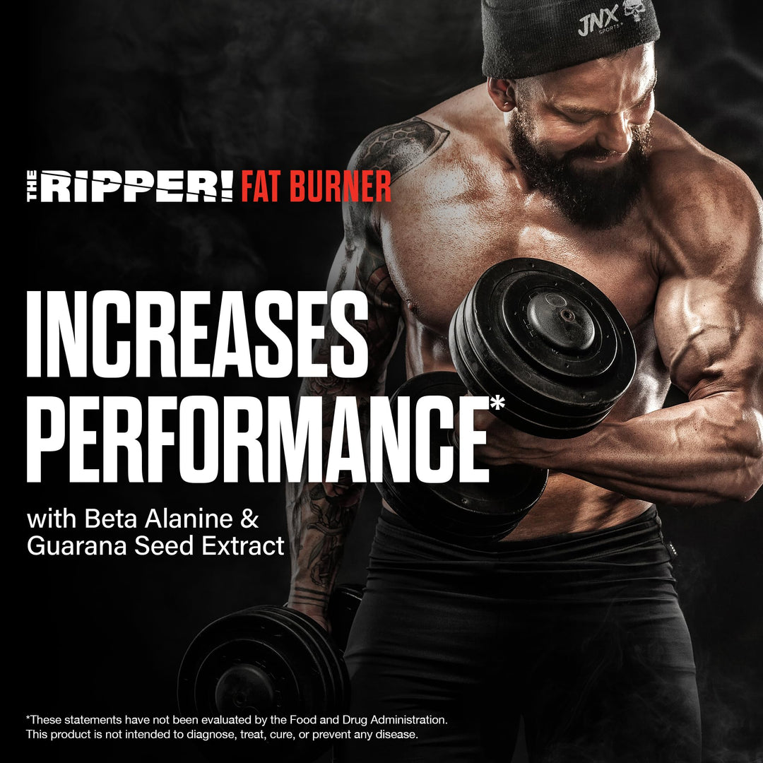 JNX SPORTS The Ripper Thermogenic Fat Burner, Watermelon Candy, 30 Servings