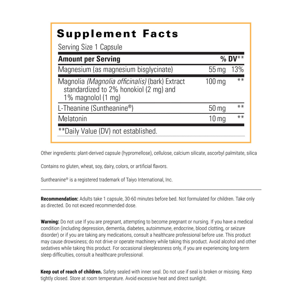 Integrative Therapeutics ProThrivers Wellness Sleep, 60 Count