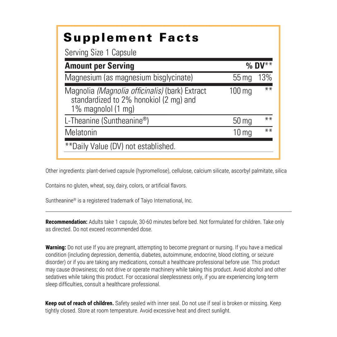 Integrative Therapeutics ProThrivers Wellness Sleep, 60 Count