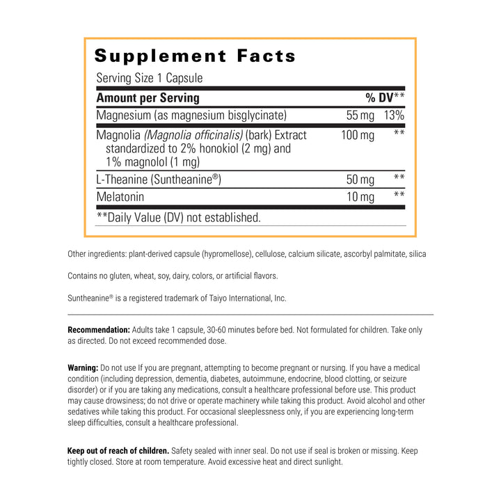 Integrative Therapeutics ProThrivers Wellness Sleep, 60 Count