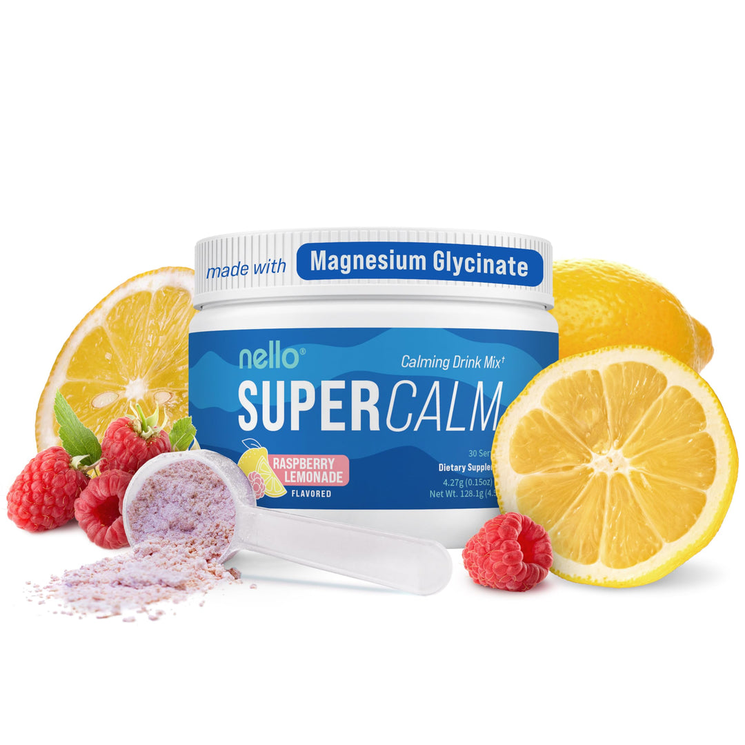 Nello Supercalm Drink Mix, Ashwagandha KSM 66, 30 Servings