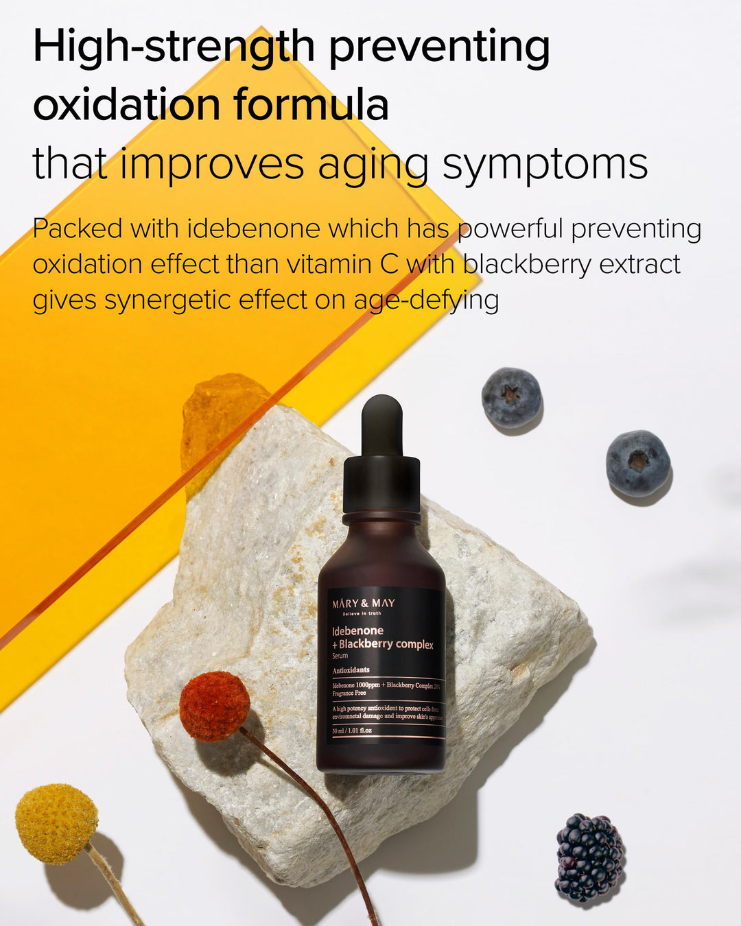 Mary&May Idebenone Blackberry Complex Serum, 30 ml