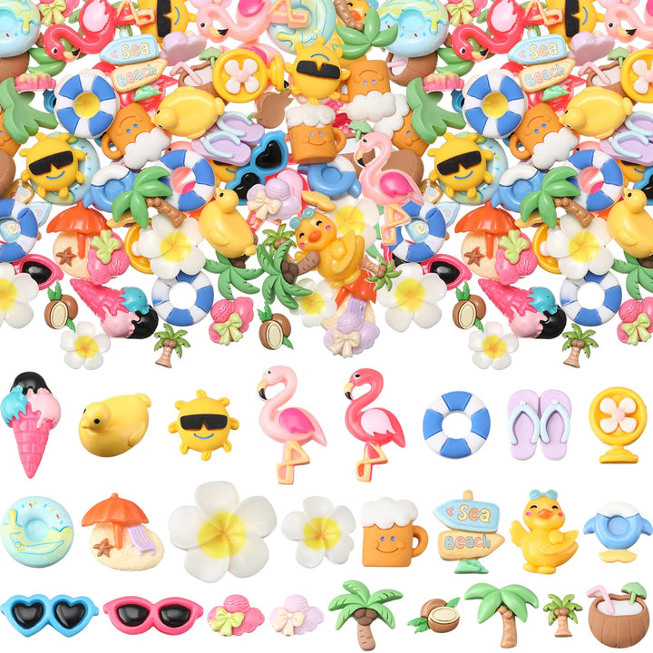 Giegxin Resin Charm Accessories, 40 Count