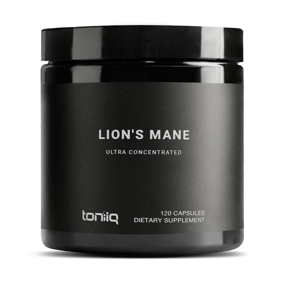 Toniiq Lion's Mane Mushroom Supplement, 1800 mg, 120 Count