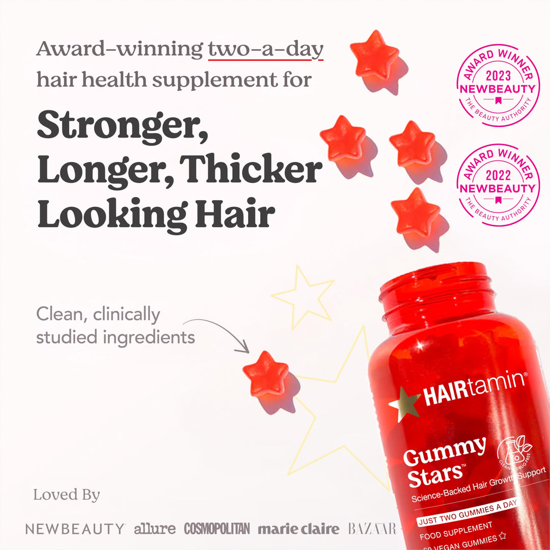 hAirtamin Gummy Stars Hair Vitamin