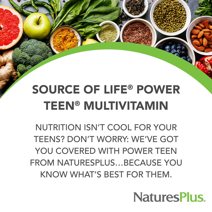 Nature's Plus Power Teen, 180 Count