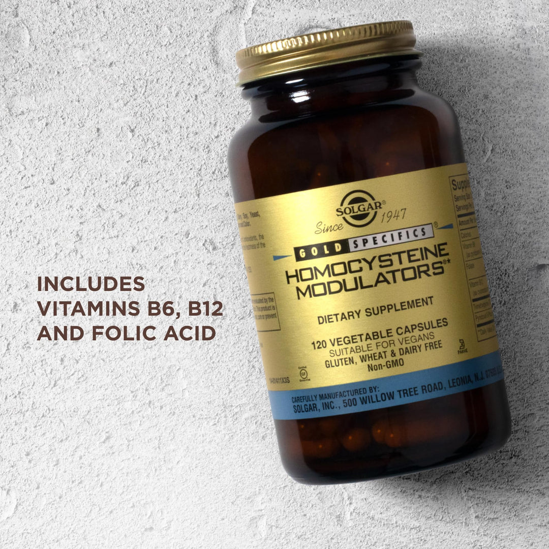 Solgar Homocysteine Modulators, 120 Count
