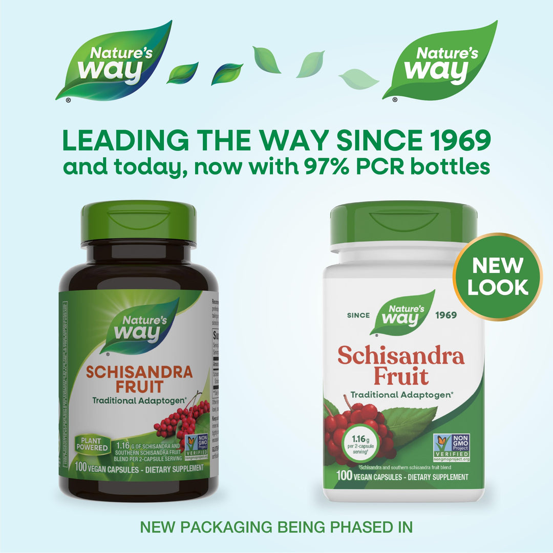 Nature's Way Schisandra Fruit, 100 Count