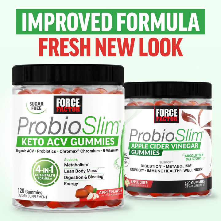 Force Factor ProbioSlim Apple Cider Vinegar Gummies