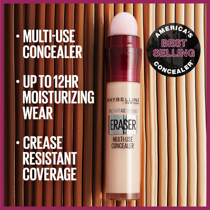 Maybelline New York Instant Age Rewind Eraser Dark Circles Concealer, Sand