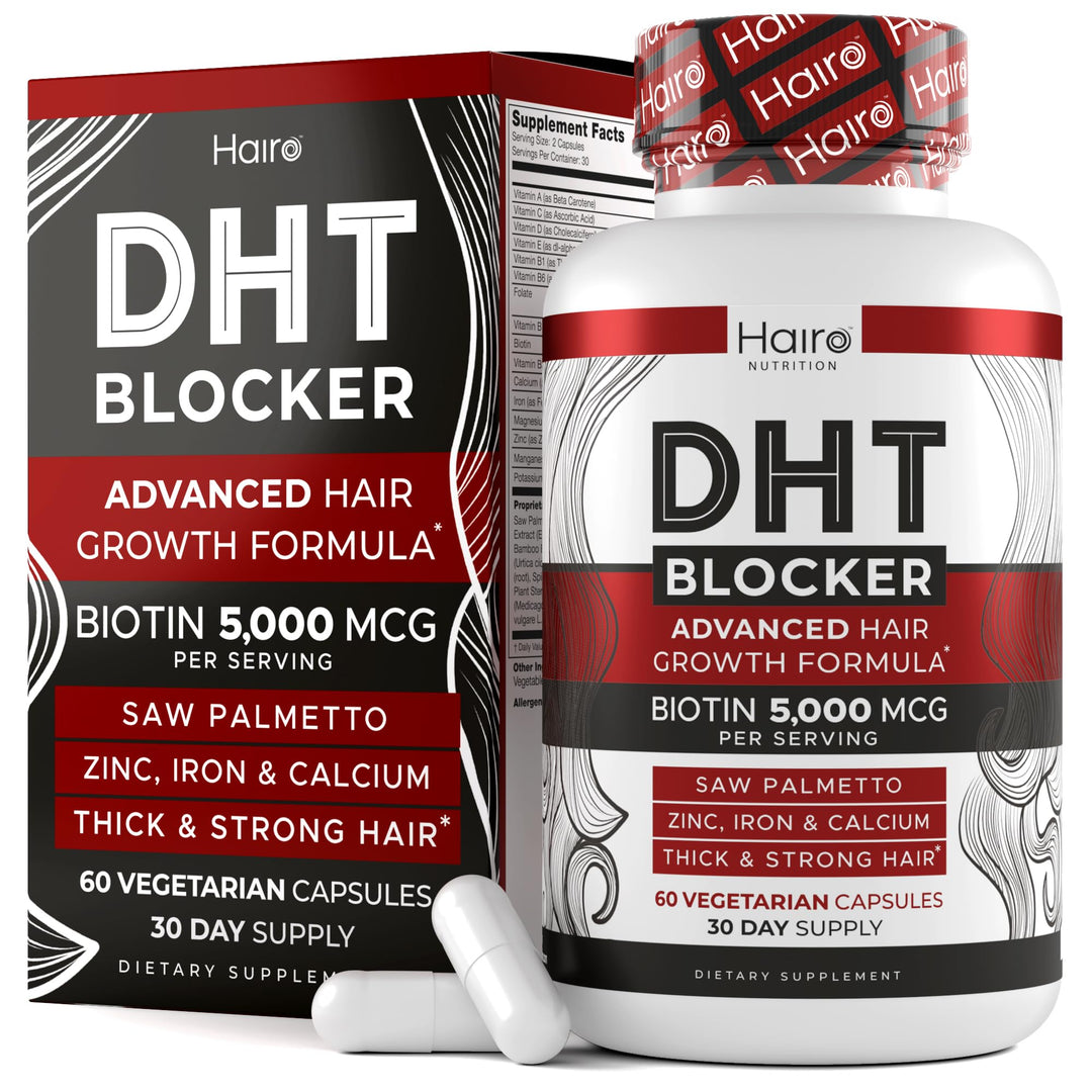 Hairo Nutrition DHT Blocker Hair Growth Supplement