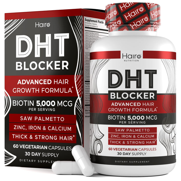Hairo Nutrition DHT Blocker Hair Growth Supplement
