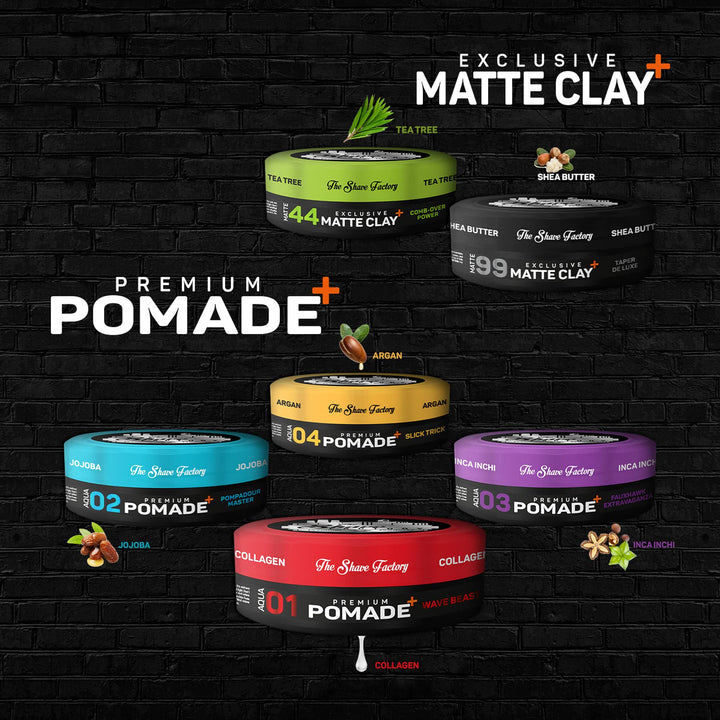 the shave factory Matte Clay, 150 ml
