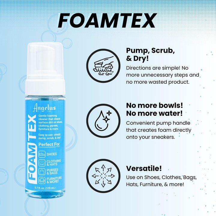 Angelus Foam-Tex Shoe Cleaner, 5.7 oz